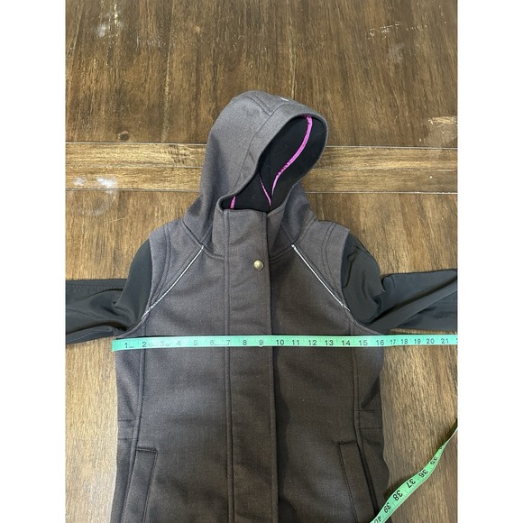 Ivivva by Lululemon Girls 10 Hooded Jacket Coat Long Sleeve Zip Pockets - Picture 13 of 16